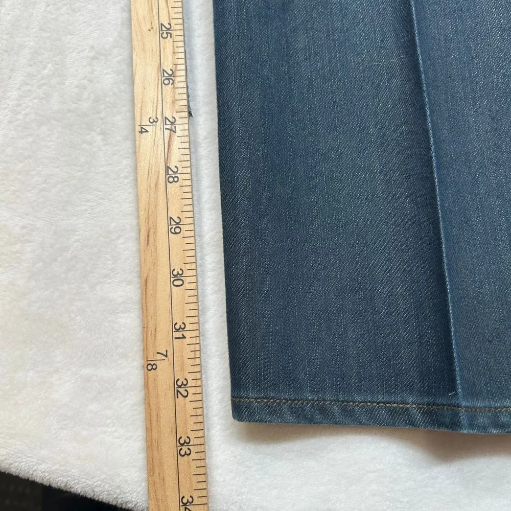 Levi's 514 Jeans Mens 34x32 (Tag 36x32) Slim Straight‎ Fit Dark Wash Denim